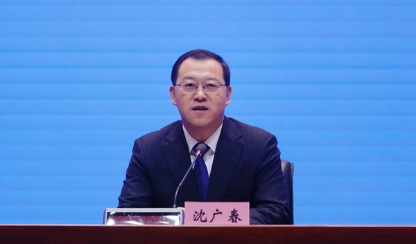 黑龍江省文化和旅游廳副廳長沈廣春。張澍攝