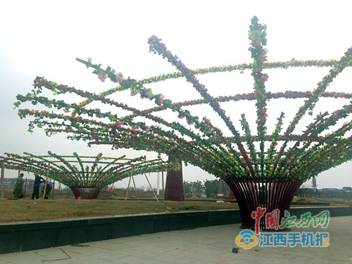 花博園大概模樣已經(jīng)出來(lái)了 明年4月正式開園