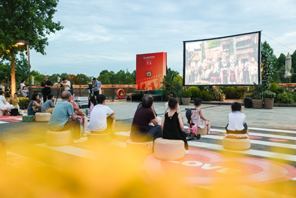 上海國(guó)際電影節(jié)露天放映。主辦方供圖