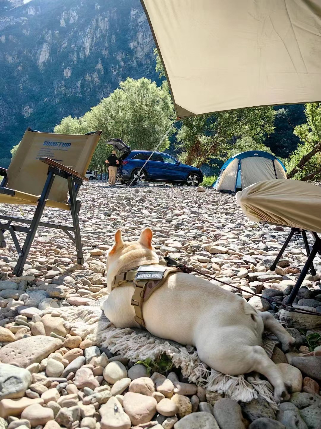 北京懷柔白河灣。受訪者供圖