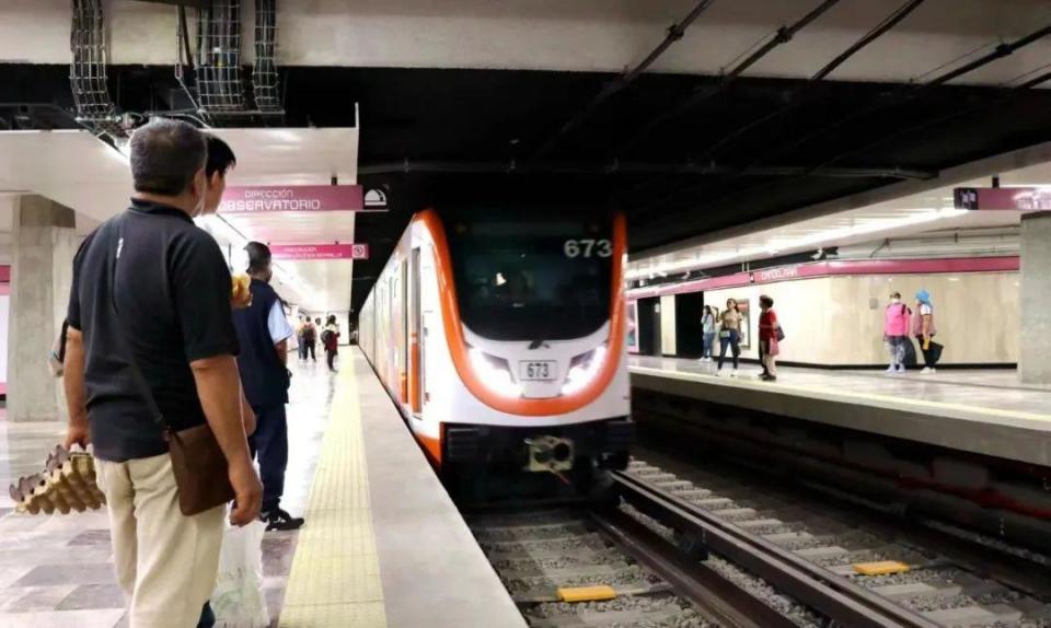 ?墨西哥城地鐵1號(hào)線。中國(guó)中車供圖。