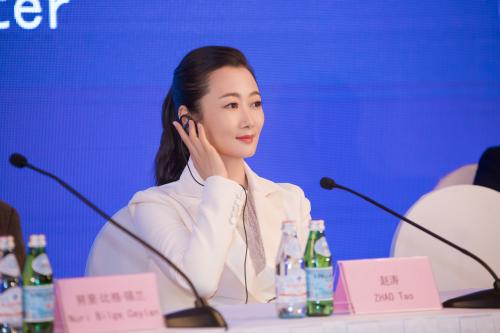 金爵獎評委趙濤期待女性導(dǎo)演作品。主辦方供圖