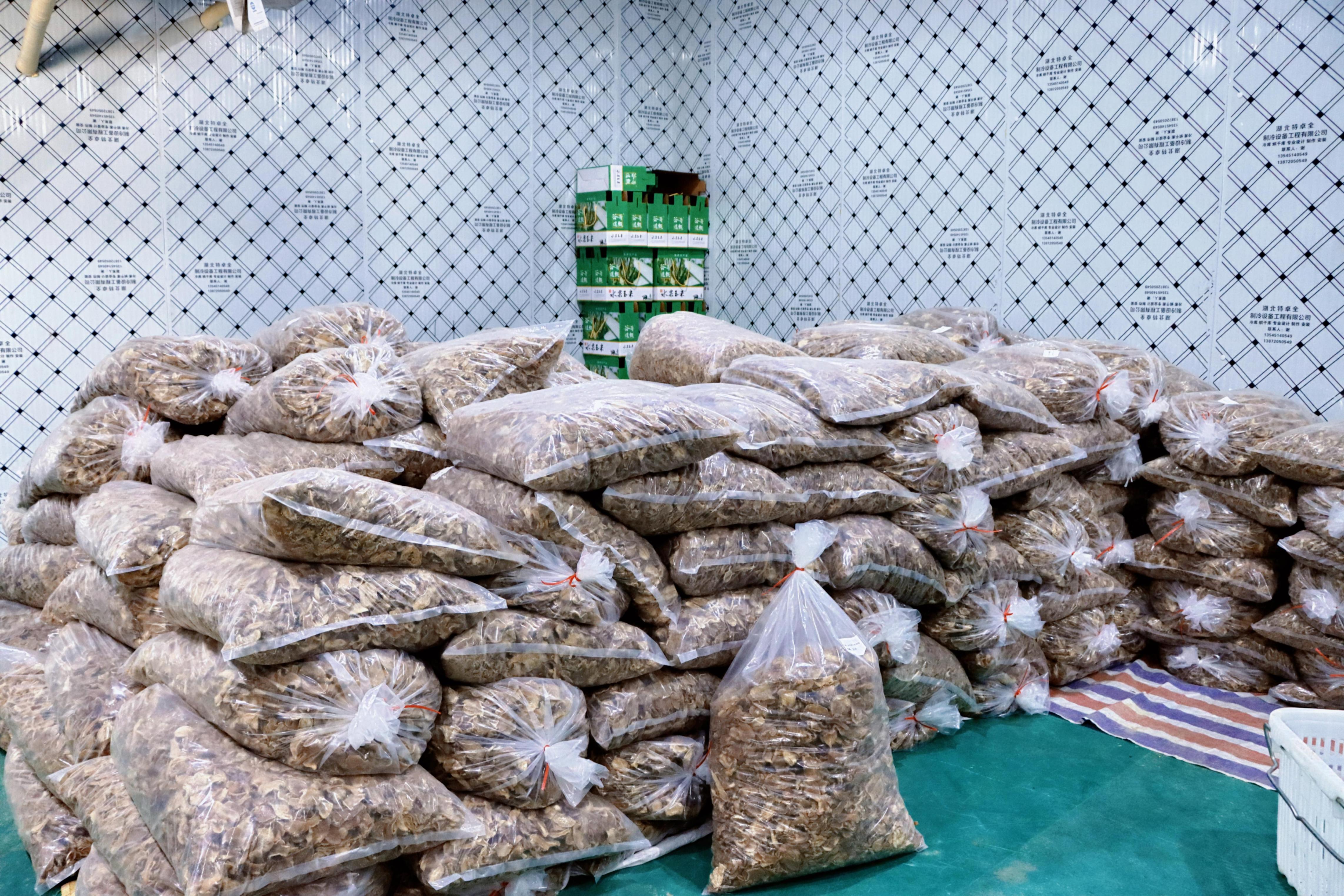 農(nóng)戶家中存儲的農(nóng)產(chǎn)品。受訪方供圖