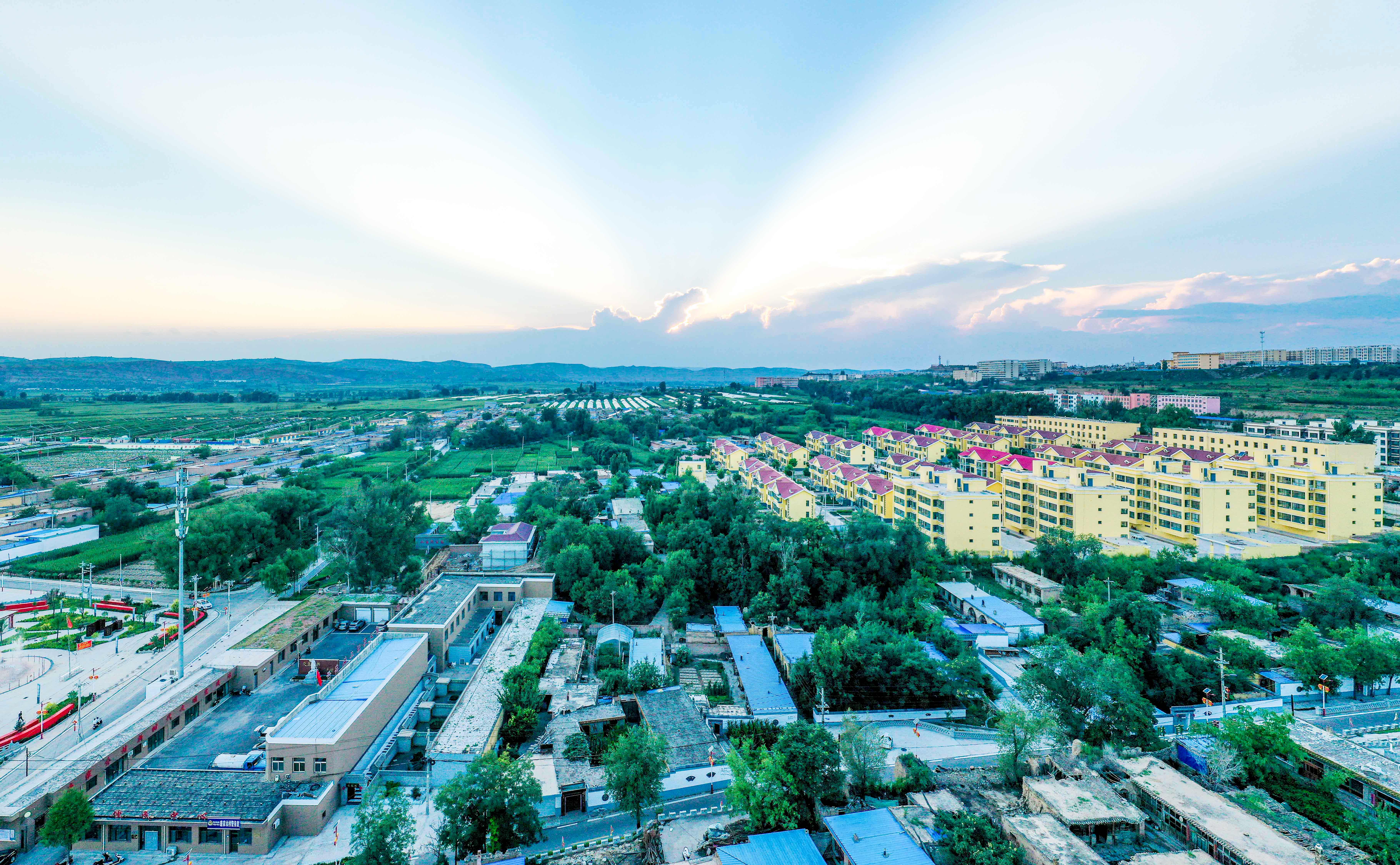 黃河岸邊的美麗村莊——唐家會村。